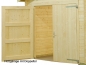 Preview: Doppeltor der HolzgarageRoger 23,9m².