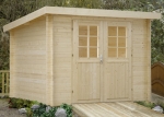 Gartenhaus / Ger�tehaus Pulti 28-B, Gr��e 2,90 x 2,60 m