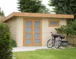 Pultdach Gartenhaus Pulti activa 28-B, Gr��e 3,80 x 2,60 m