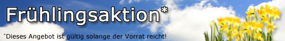 Gro�e Fr�hlingsaktion bei Holzhaus Helle