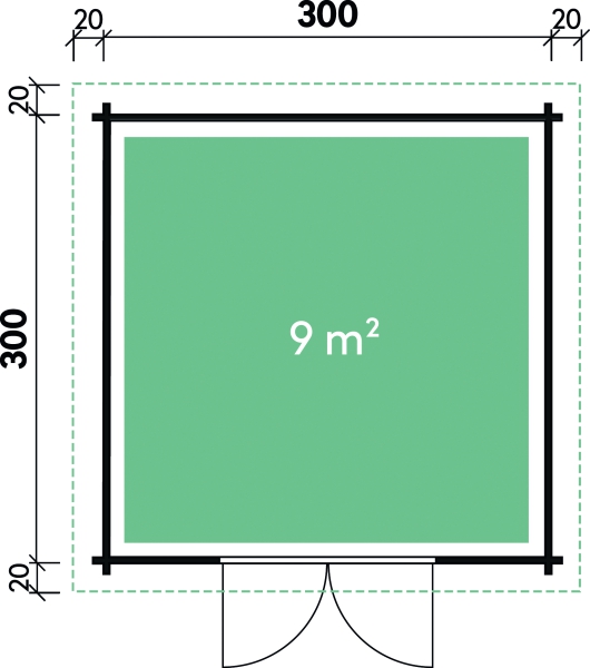 Grundriss Pulti 34-C.